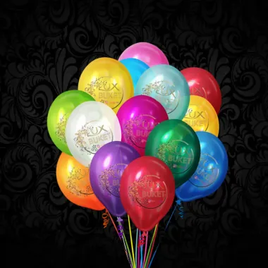 Helium BALLOONS "Mix"