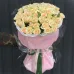 BOUQUET of 51 Roses "Claire"